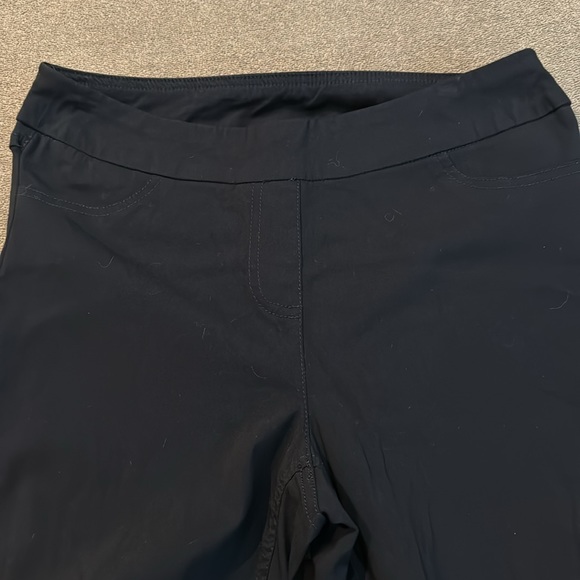 Slim-Sation by Multiples Ankle Pant Black Size 8 Pull On (TD) - Picture 3 of 6